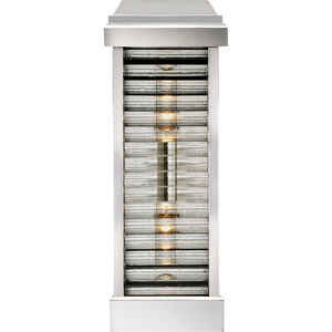 Chapman & Myers Dunmore 2 Light 19.5 inch Polished Nickel Outdoor Sconce