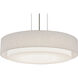 Sanibel 1 Light 23 inch Satin Nickel Pendant Ceiling Light