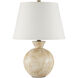 Brushmark 20.25 inch 100 watt Beige Table Lamp Portable Light
