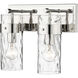 Fontaine 2 Light 14 inch Polished Nickel Vanity Wall Light