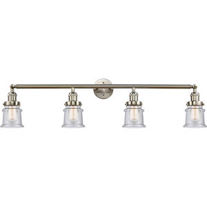 Franklin Restoration Small Canton 4 Light 42.00 inch Bathroom Vanity Light