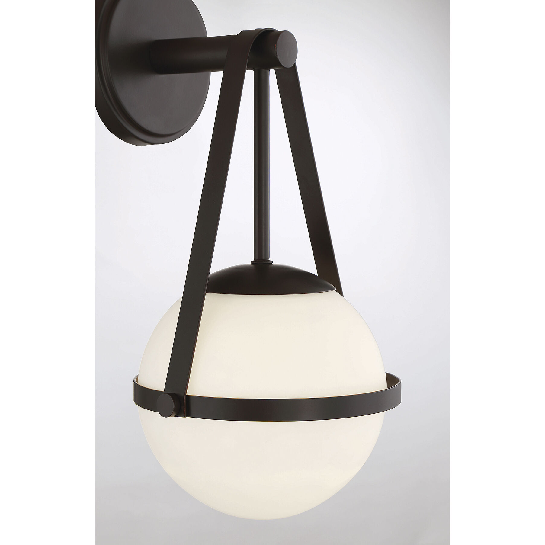 Polson 1 Light 8 inch Matte Black Wall Sconce Wall Light, Essentials