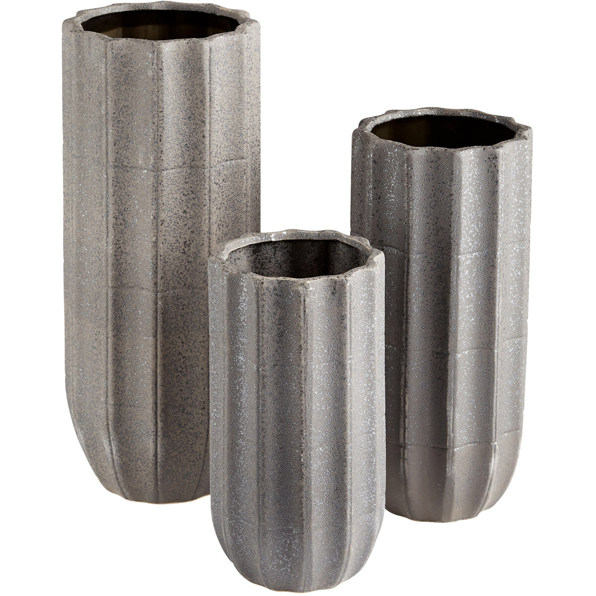 Brutalist 14 inch Vase, Medium