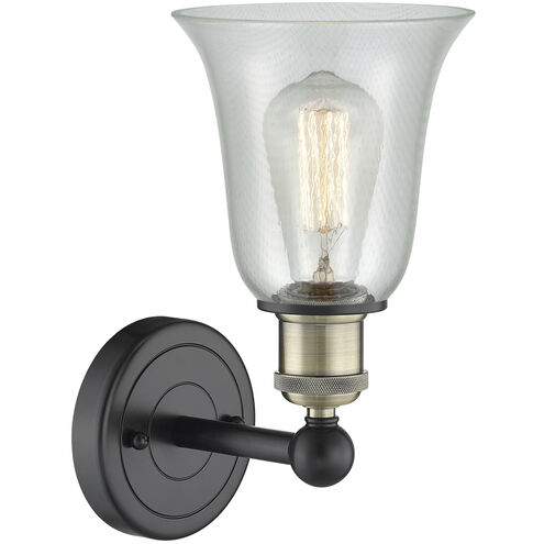Hanover 1 Light 6.25 inch Black Antique Brass and Fishnet Sconce Wall Light
