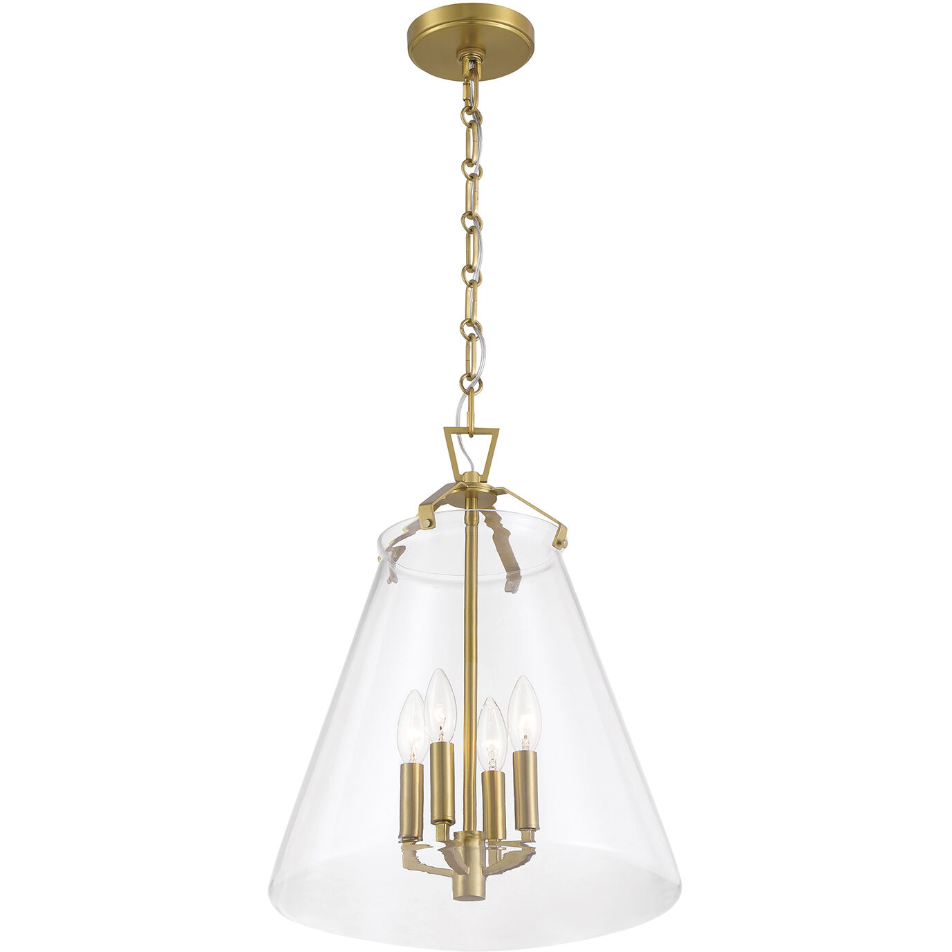 Voss Pendant Ceiling Light in Luxe Gold