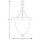 Madison 1 Light 11 inch Brushed Nickel Inverted Pendant Ceiling Light