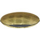 Pinders 2 Light 27.75 inch Contemporary Gold Leaf Flush Mount Ceiling Light