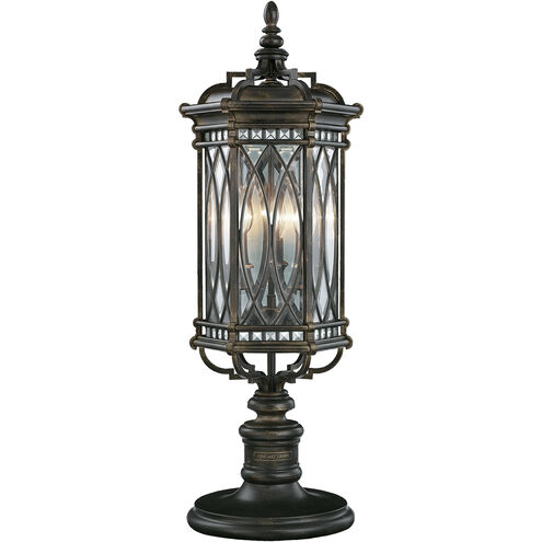 Warwickshire 3 Light 32 inch Black Outdoor Adjustable Pier/Post Mount