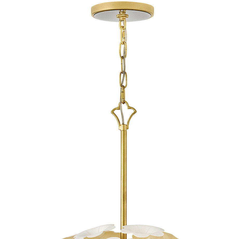 Marianne 7 Light 28 inch Deluxe Gold Chandelier Ceiling Light