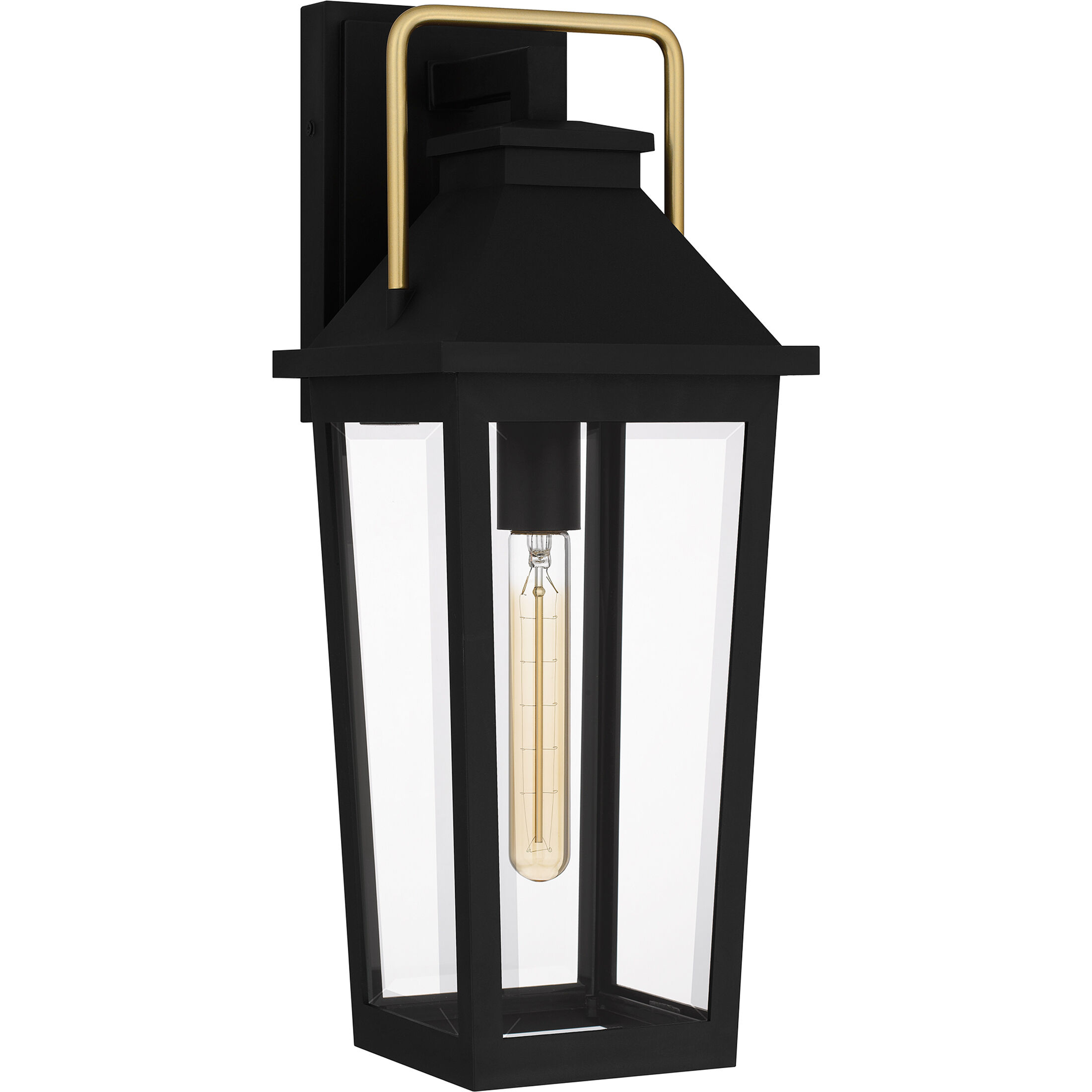 Buckley 1 Light 20 inch Matte Black Outdoor Wall Lantern