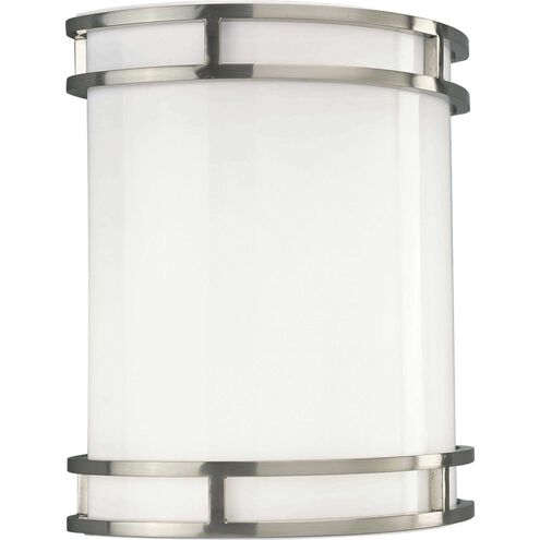 LED Sconce LED 9.5 inch Brushed Nickel Wall Sconce Wall Light, Progress LED
