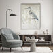Great Blue Heron White Canvas