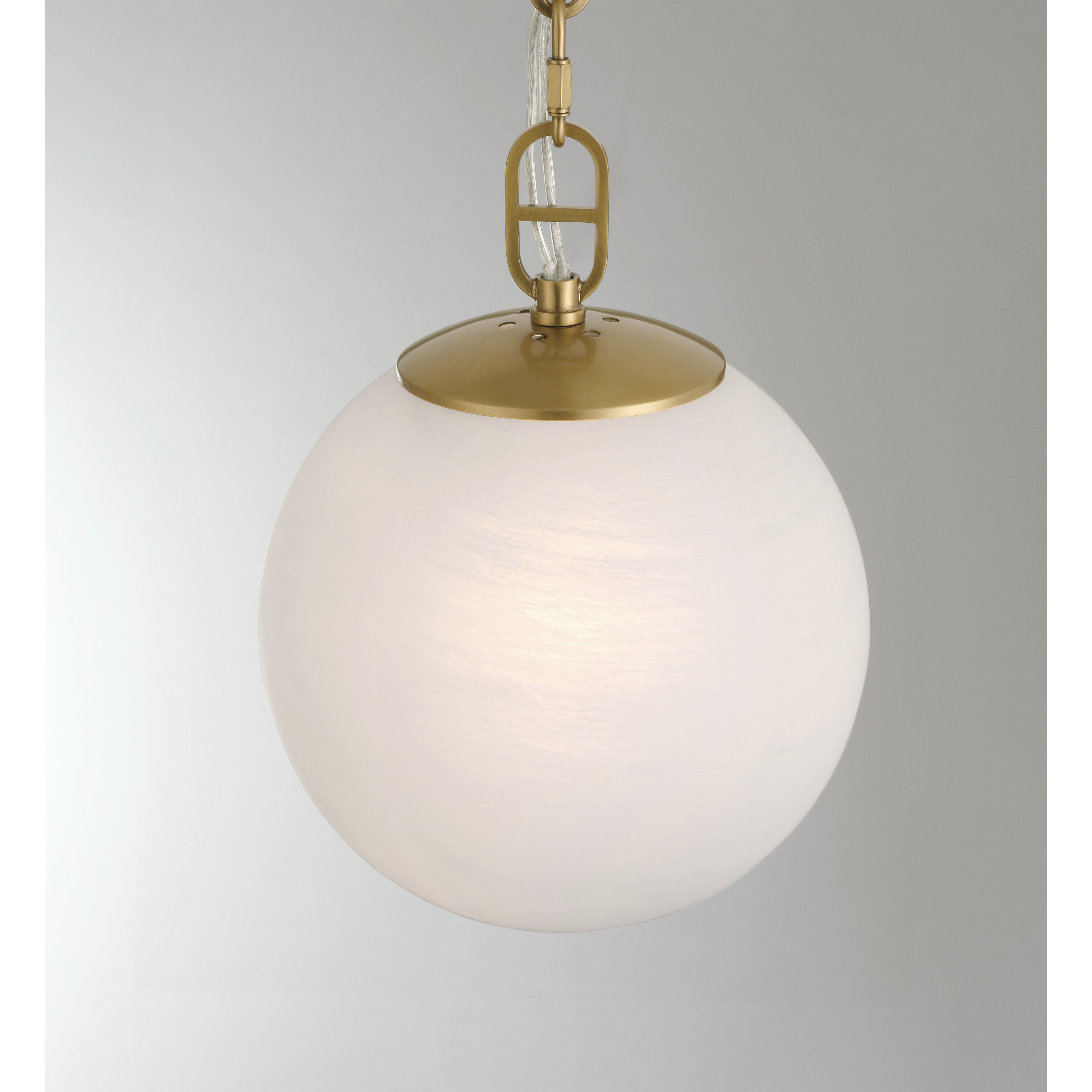 Marbelle 1 Light 7.25 inch Legacy Brass Pendant Ceiling Light