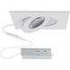 Lotos LED White Complete Kit Recessed Lighting