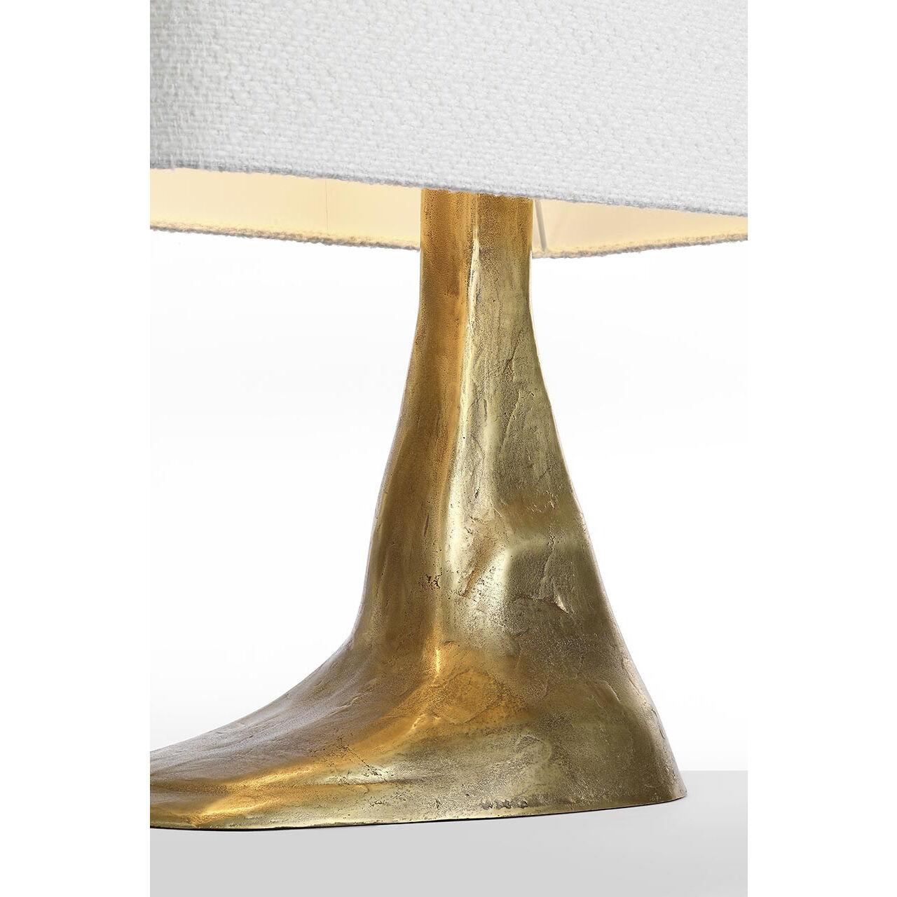 Anne-Marie Barton Terra-Forma 22.75 inch 8.00 watt Museum Brass Right Table Lamp Portable Light
