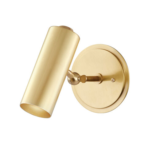 Bushwick 1 Light 5.5 inch Aged Brass Wall Sconce Wall Light
