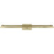 Sean Lavin Kal 19.4 watt 24 inch Natural Brass Picture Light Wall Light