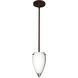 Juli LED Bronze Stem Pendant Ceiling Light