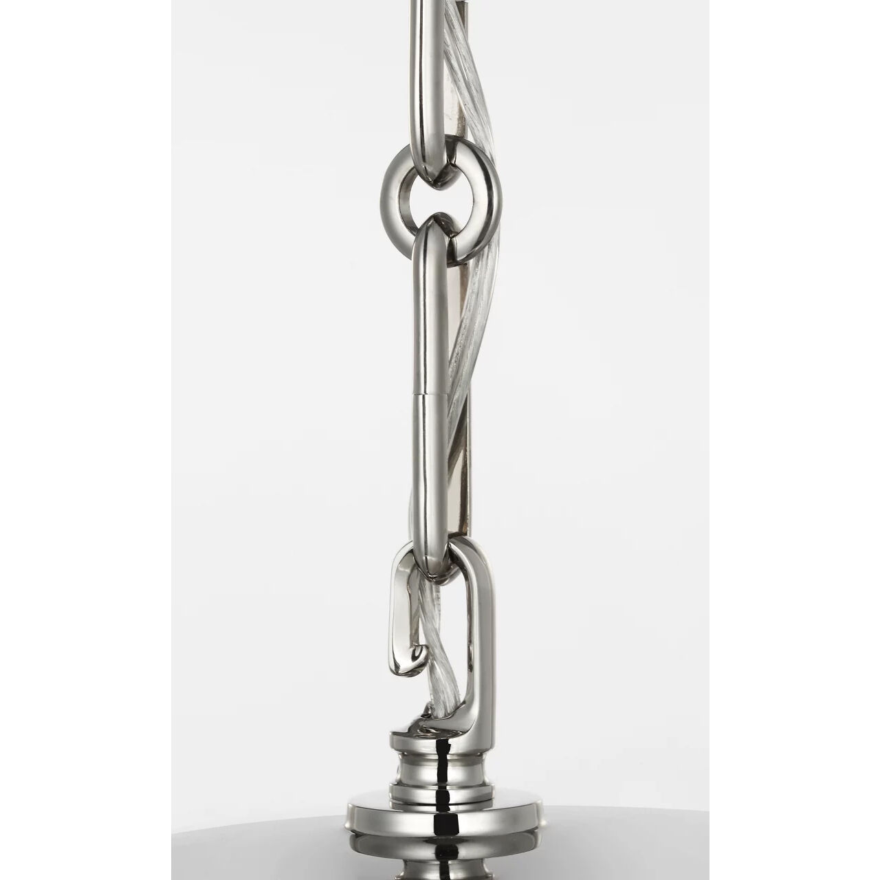 AERIN Rae LED 17.25 inch Polished Nickel Pendant Ceiling Light