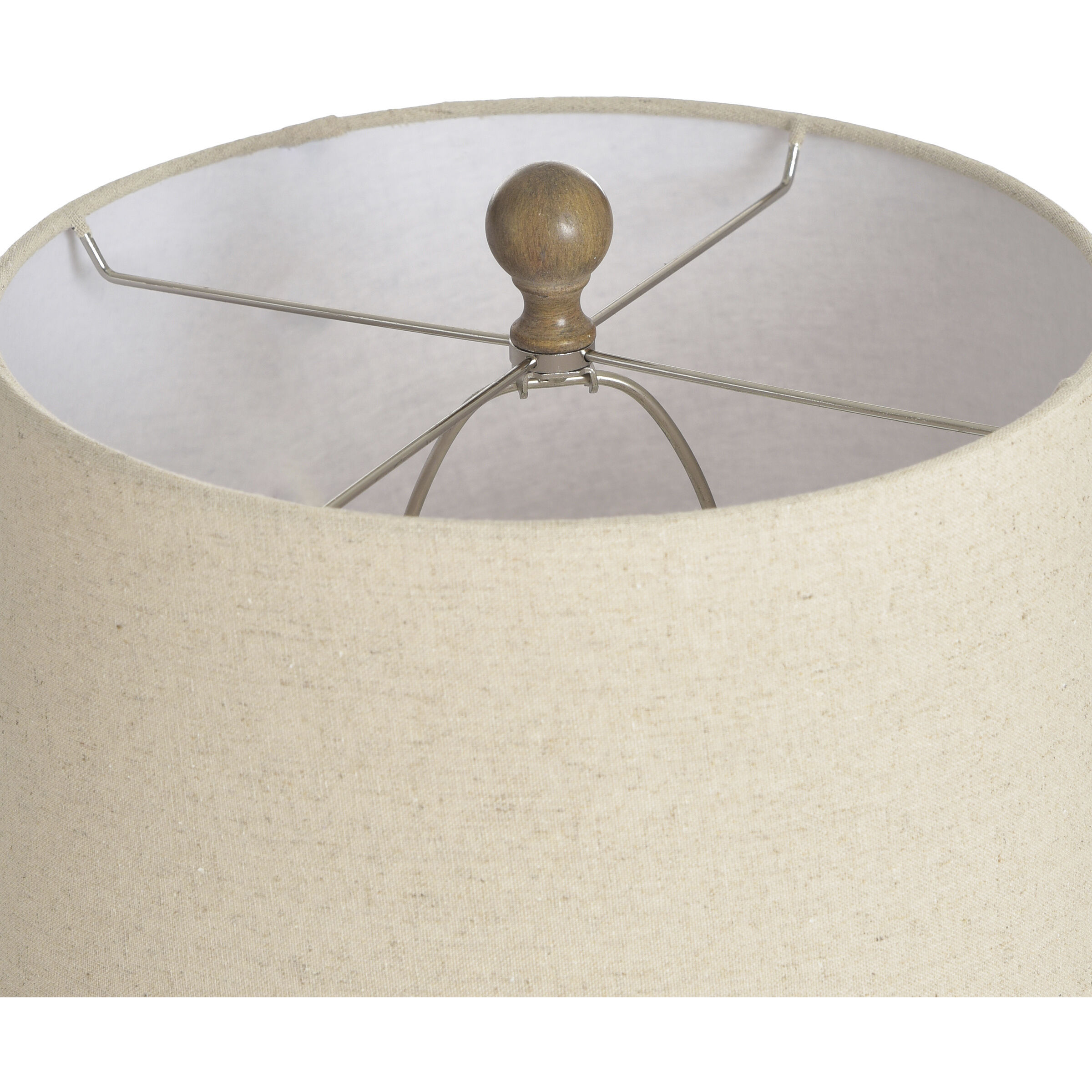 Darcy 30.25 inch 150 watt Faux Wood Table Lamp Portable Light