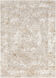 Allegro 108 X 79 inch Light Grey Rug, Rectangle