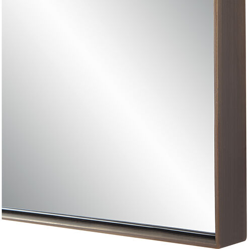 Marigold 60 X 30 inch Antique Brushed Brass Wall Mirror