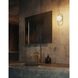 Burlat Decorative Wall Sconce Wall Light in Aged Brass, White
