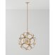Sappho 9 Light 33.5 inch Autumn Gold Orb Chandelier Ceiling Light