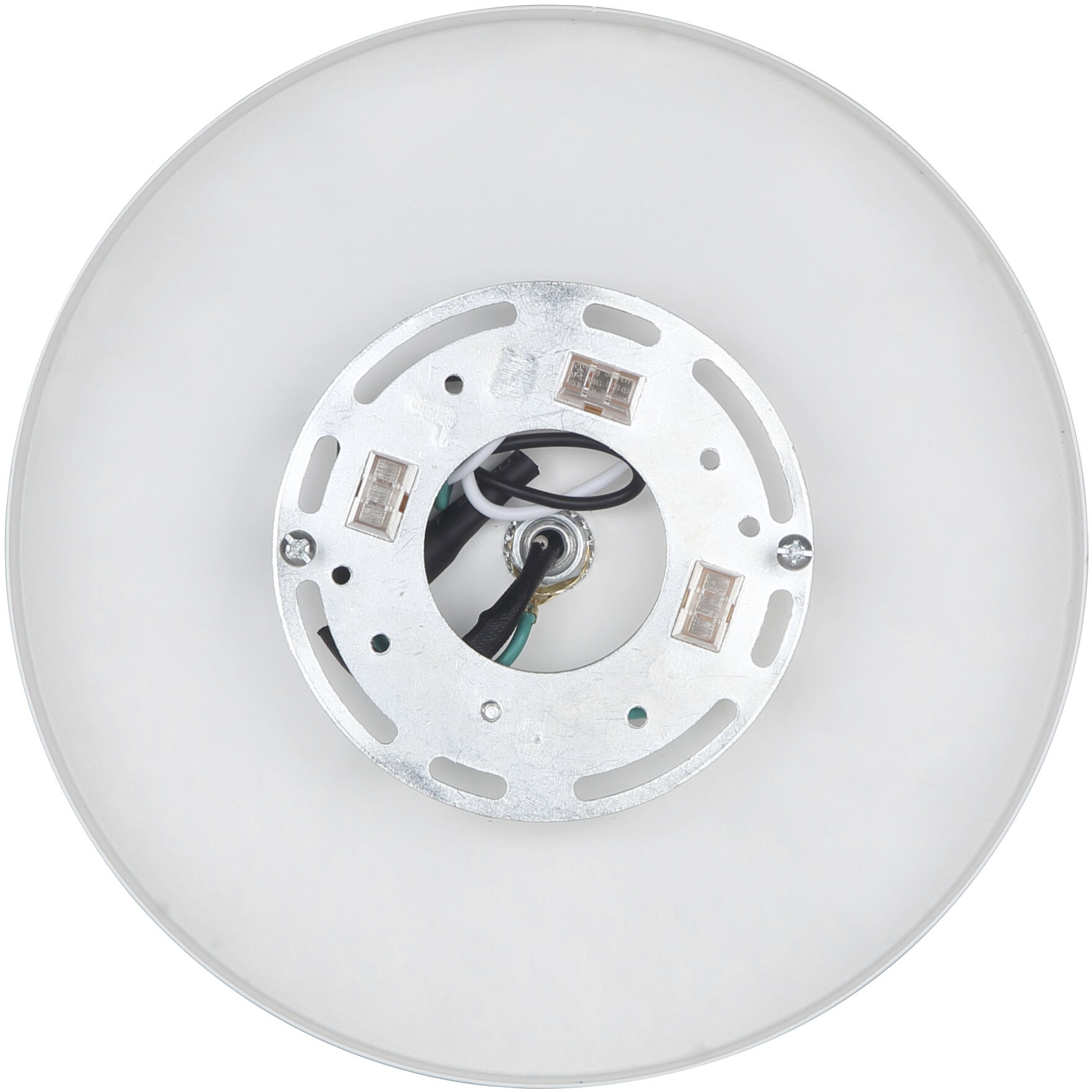 Agna 1 Light 8 inch Matte White Flush Mount Ceiling Light