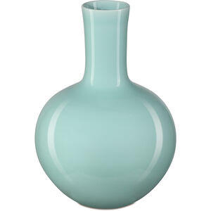Celadon 12.25 inch Straight Neck Vase, Small