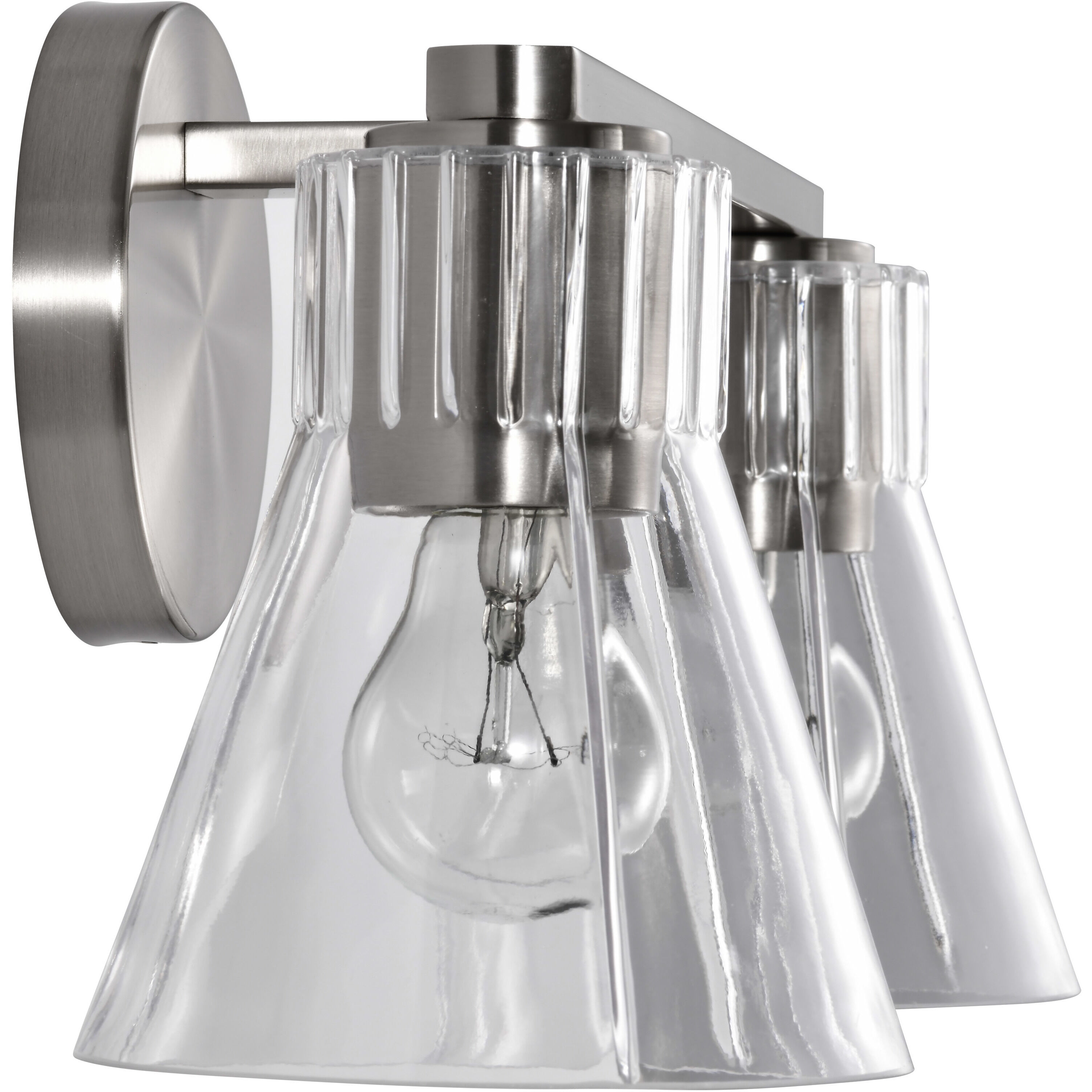 Gianna 16 inch Brushed Nickel Vanity Wall Light