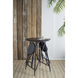Anita 32.3 X 24 inch Black Side Table