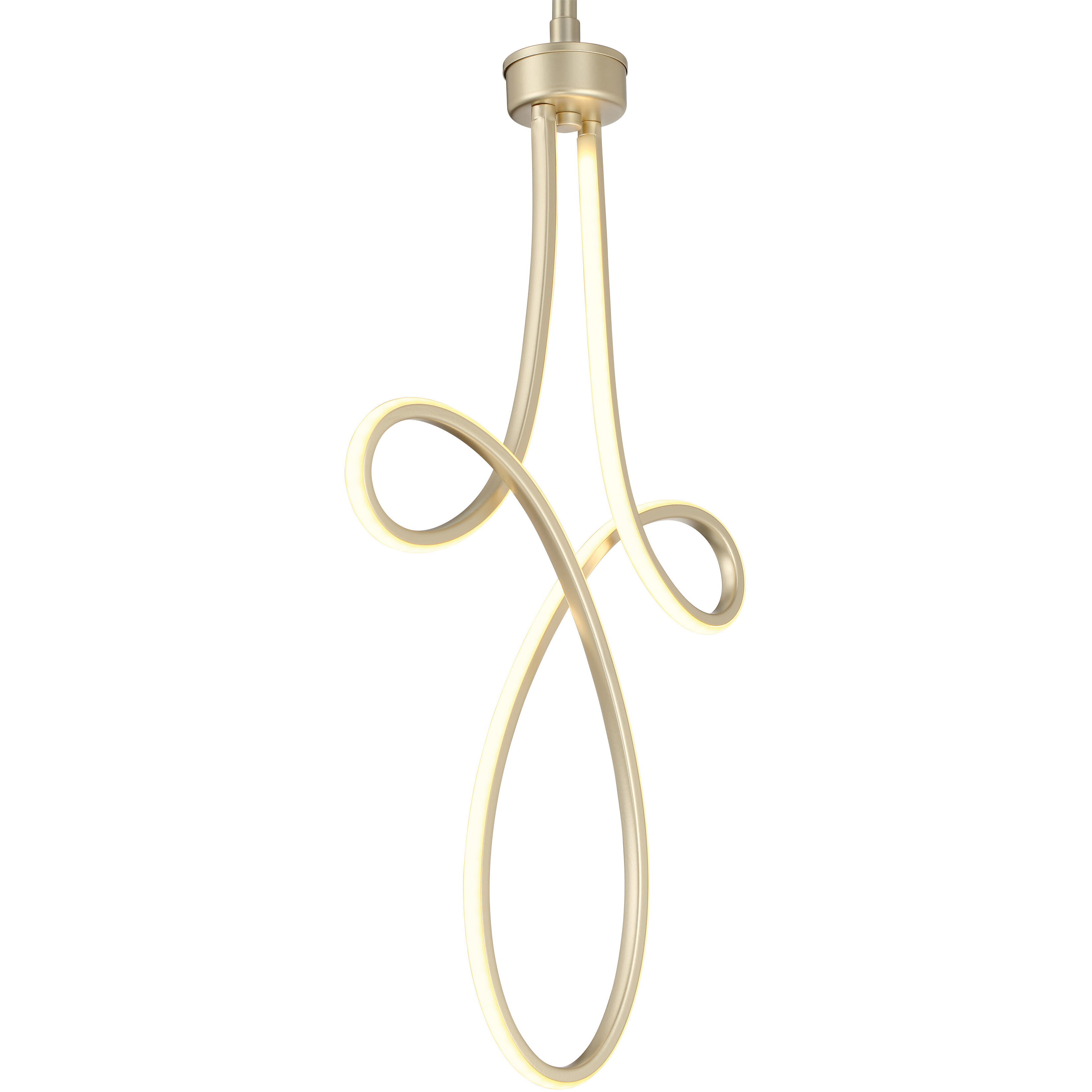 Astor LED 12 inch Soft Gold Mini Pendant Ceiling Light