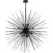 Savannah 14 Light 40 inch Black Chandelier Ceiling Light