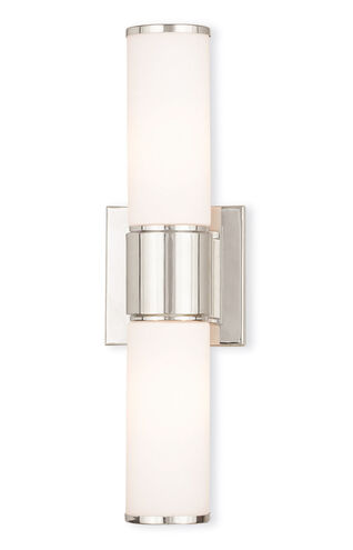 Weston 2 Light 17 inch Polished Nickel ADA ADA Wall Sconce/ Bath Vanity Wall Light
