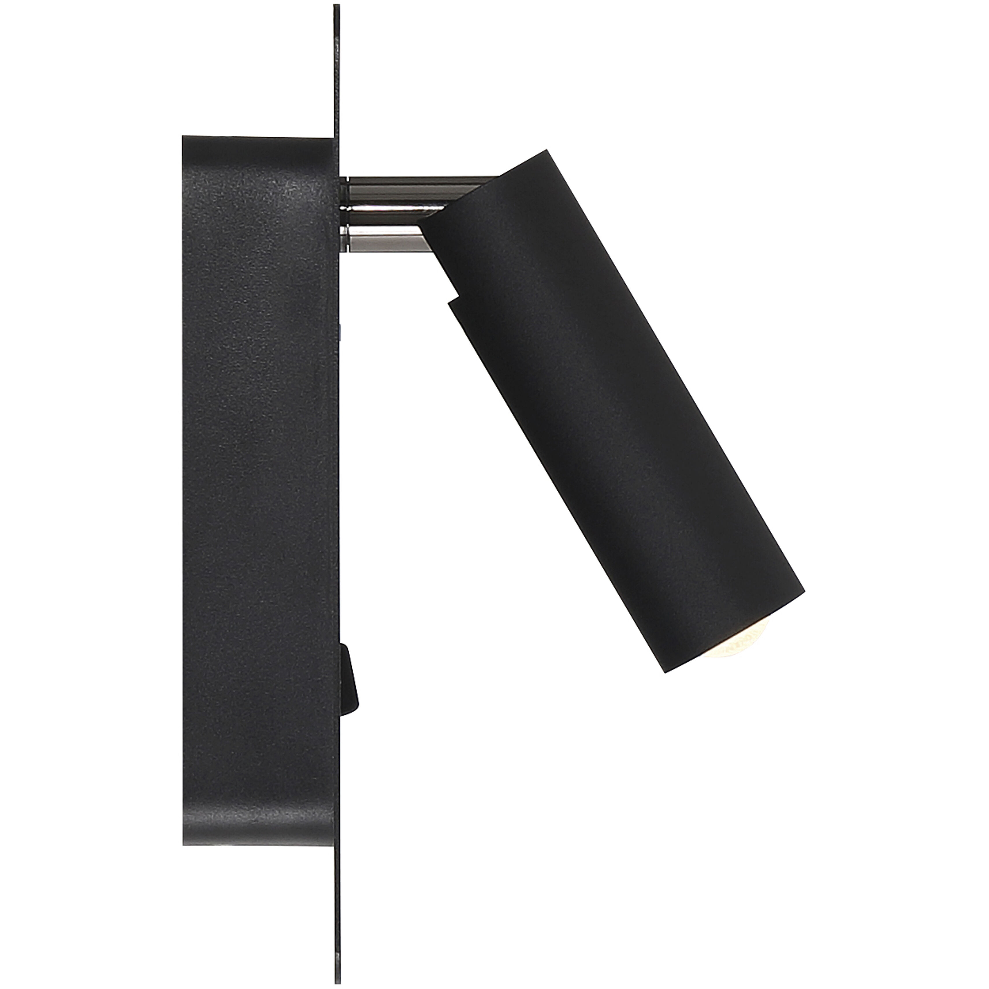 Villa 1 Light 6 inch Matte Black ADA Wall Sconce Wall Light