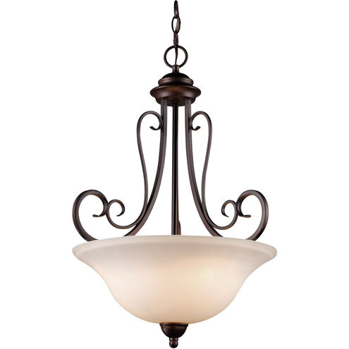 Laredo II 3 Light 19 inch Antique Bronze Pendant Ceiling Light