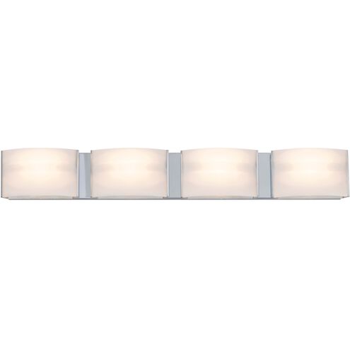 Vanguard AC LED LED 31 inch Satin Nickel Vanity Light Wall Light