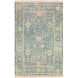 Sabene 48 X 27 inch Ink Blue Rug, Rectangle