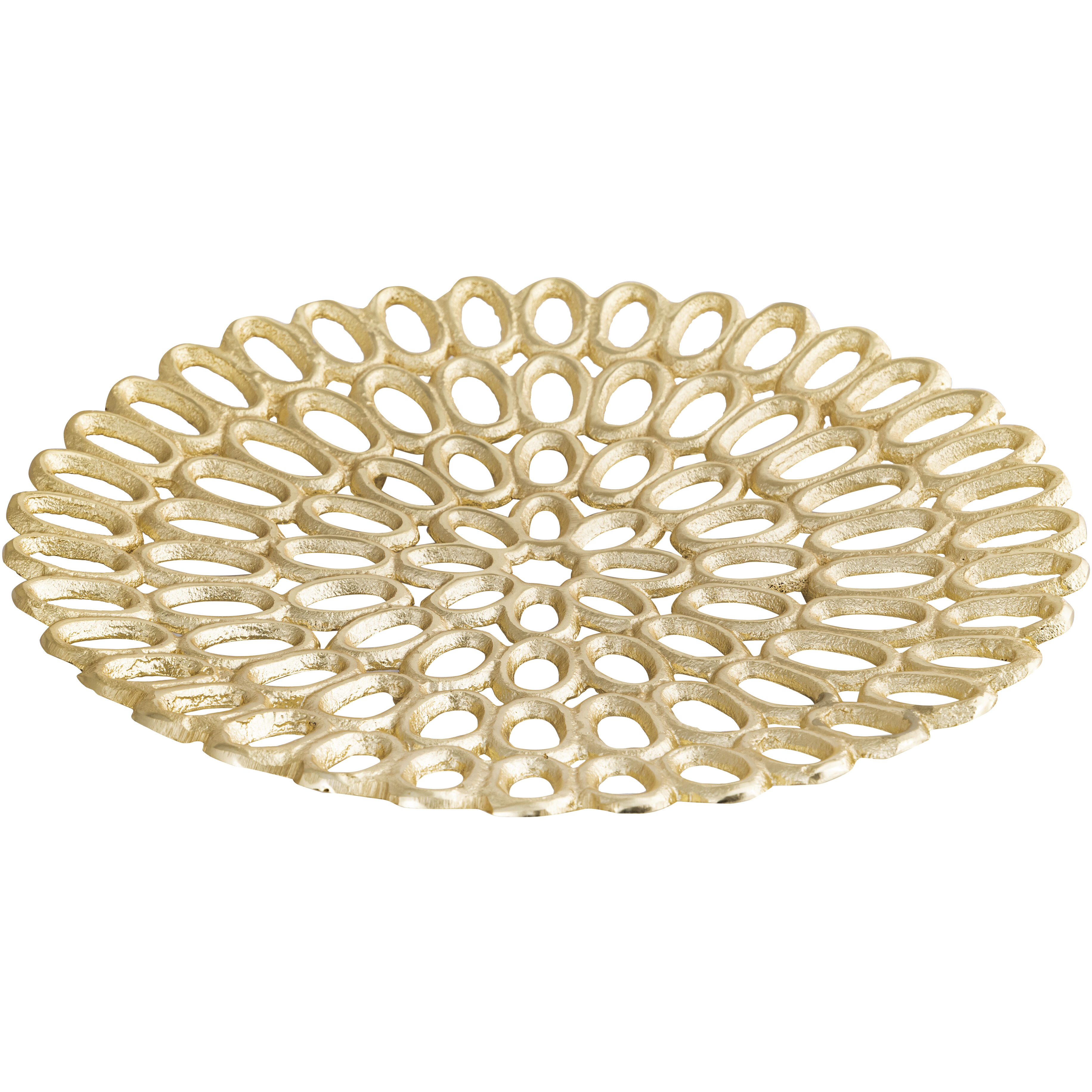 Regina Gold Tray, Set of 2