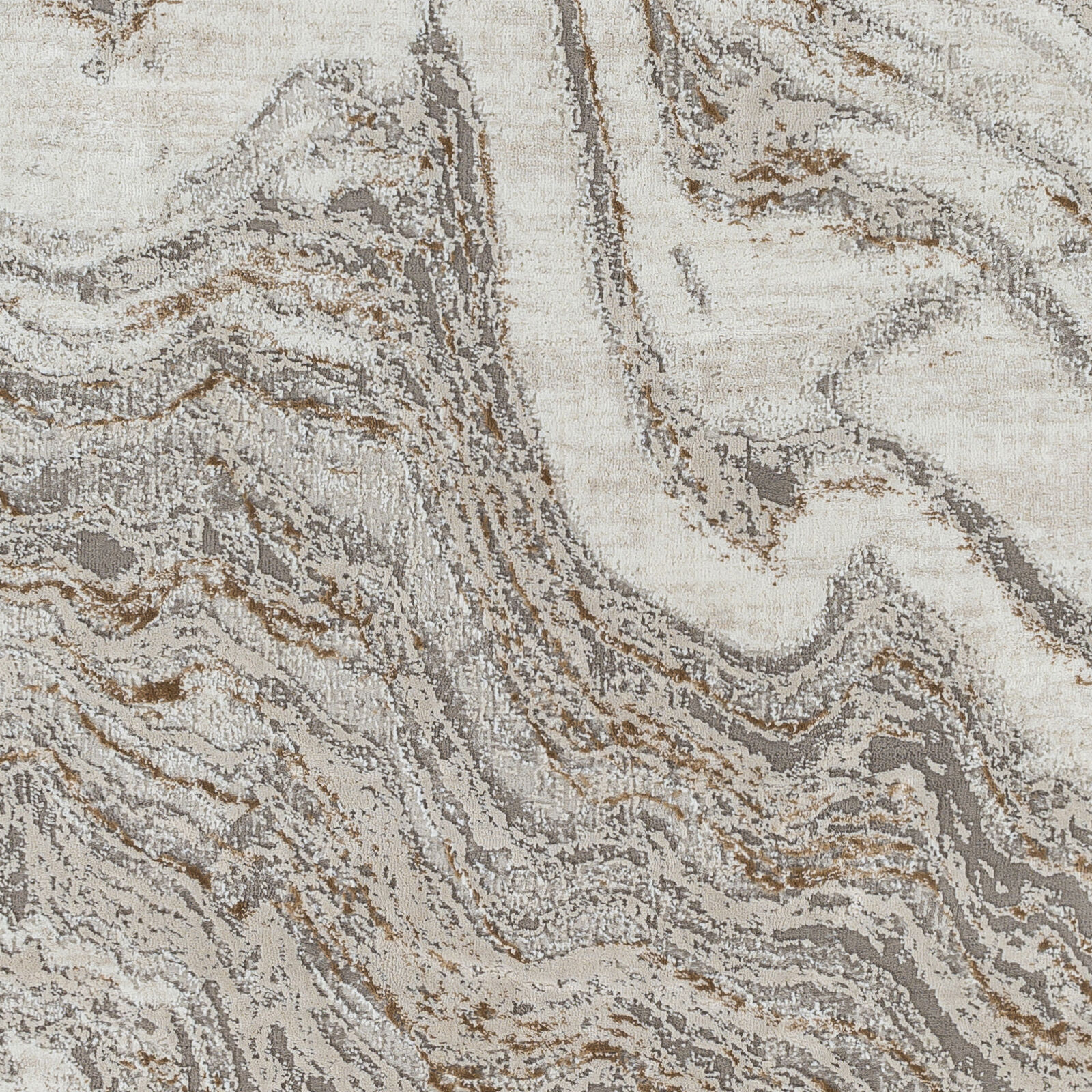 Allegro 84 X 63 inch Taupe Rug, Rectangle