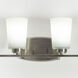 Franport 4 Light 29.38 inch Brushed Nickel Wall Bath Fixture Wall Light