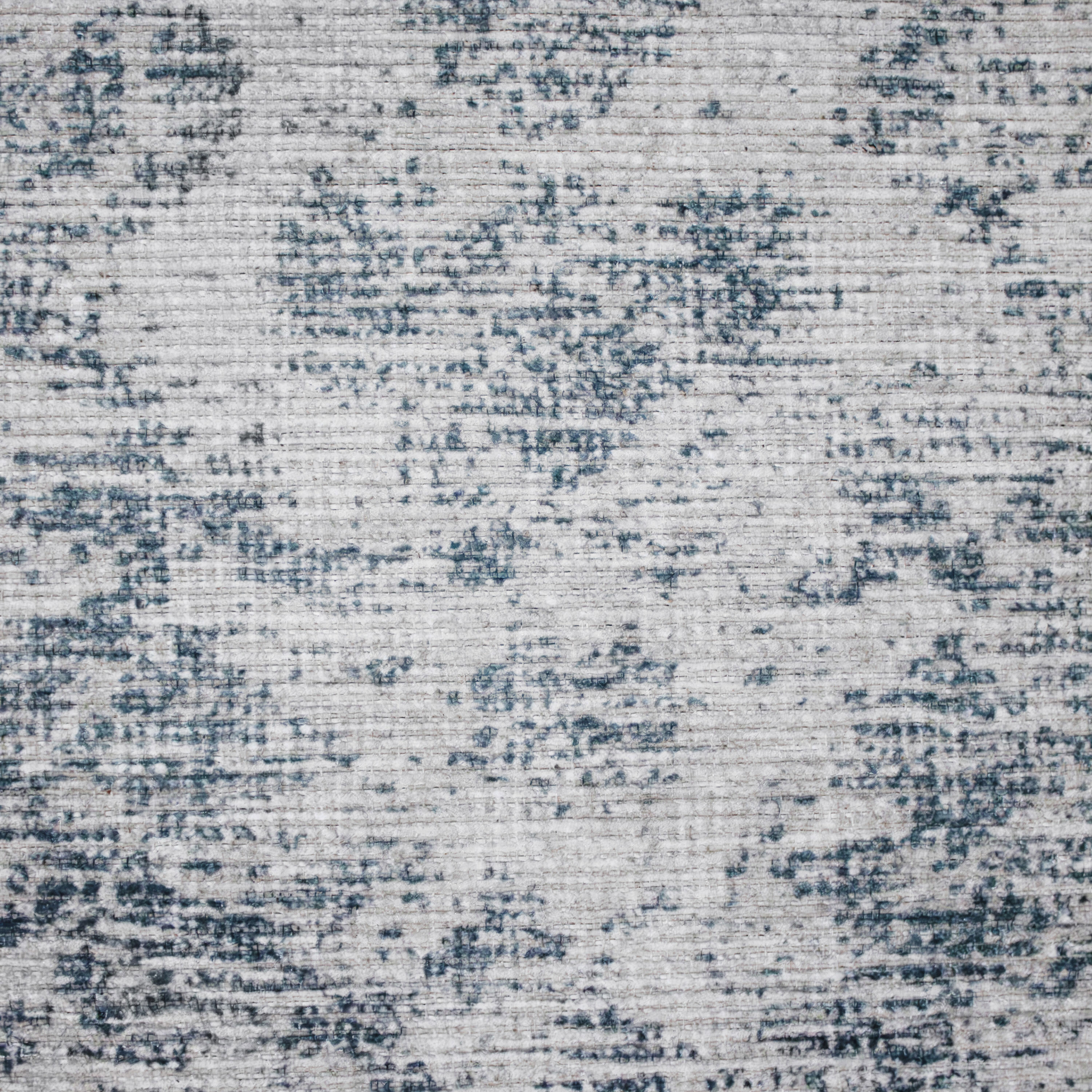 Chloe 122.05 X 90.16 inch Grey/Blue Indoor Rug, 7ft 6in x 10ft 2in