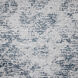 Chloe 122.05 X 90.16 inch Grey/Blue Indoor Rug, 7ft 6in x 10ft 2in
