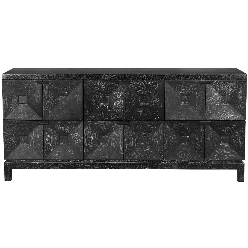 Musashi 72 X 22 inch Black Walnut Console