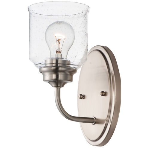 Acadia 1 Light 5 inch Satin Nickel Wall Sconce Wall Light