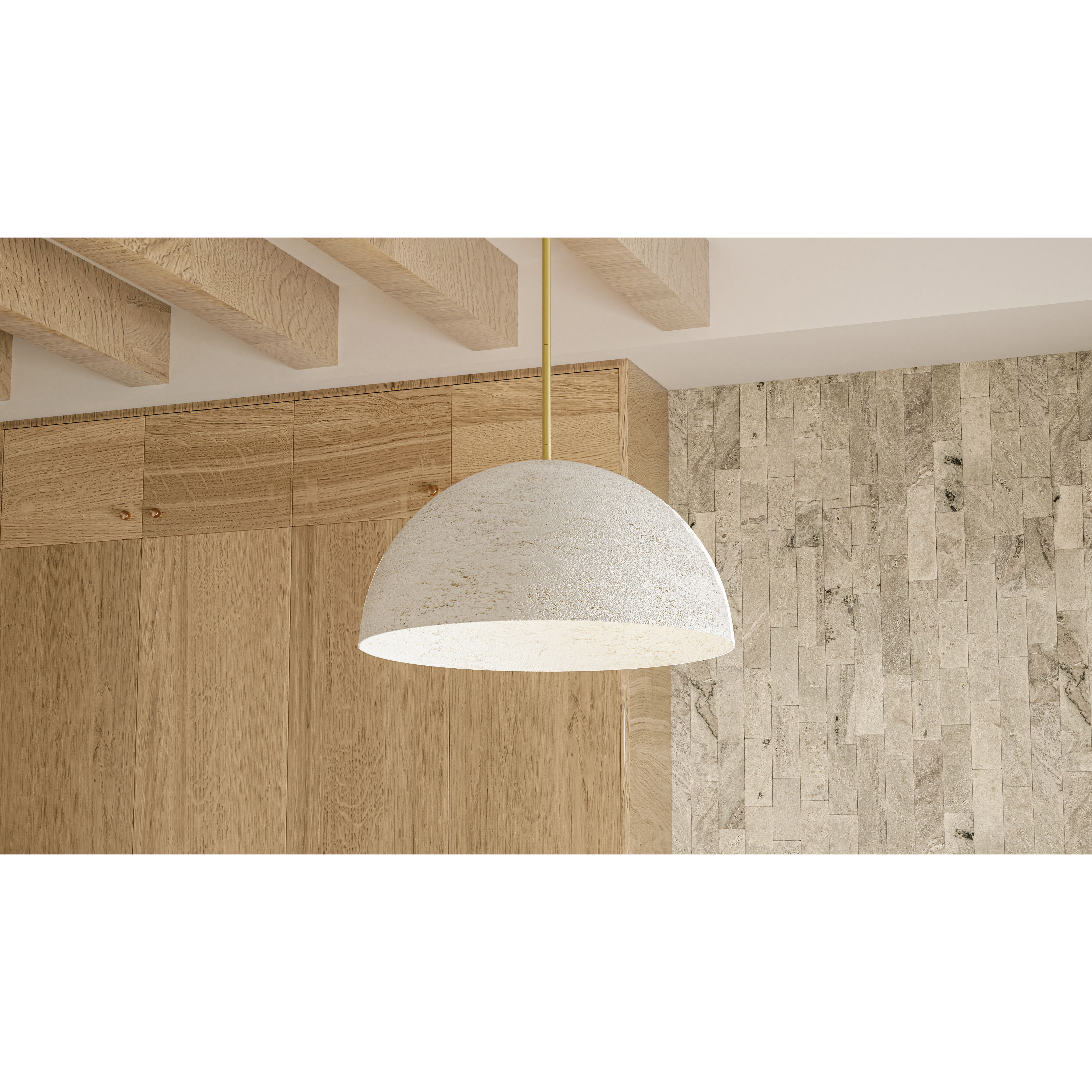 Portia 3 Light 17.75 inch Brushed Gold Pendant Ceiling Light, Large