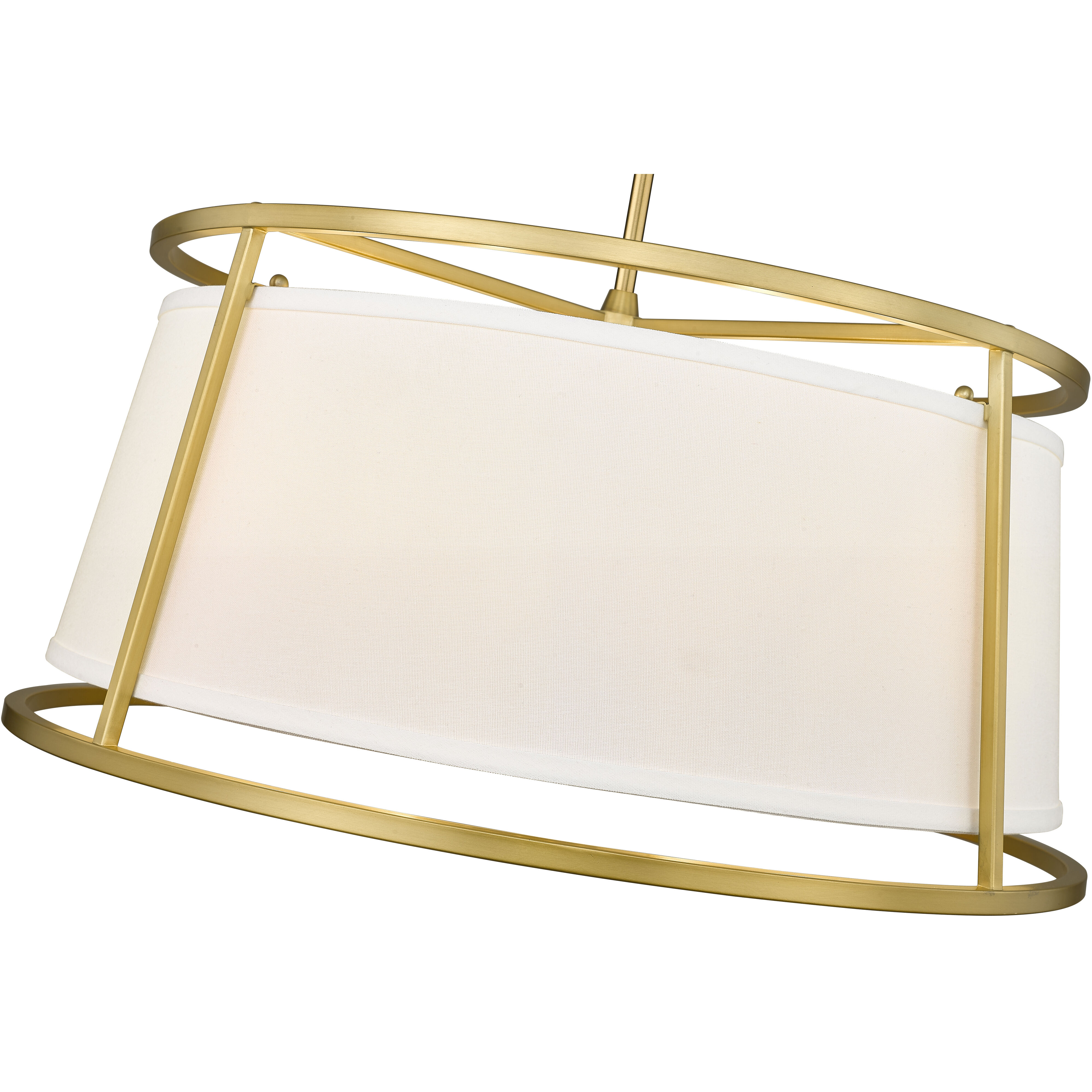 Lenyx 6 Light 26 inch Rubbed Brass Chandelier Ceiling Light