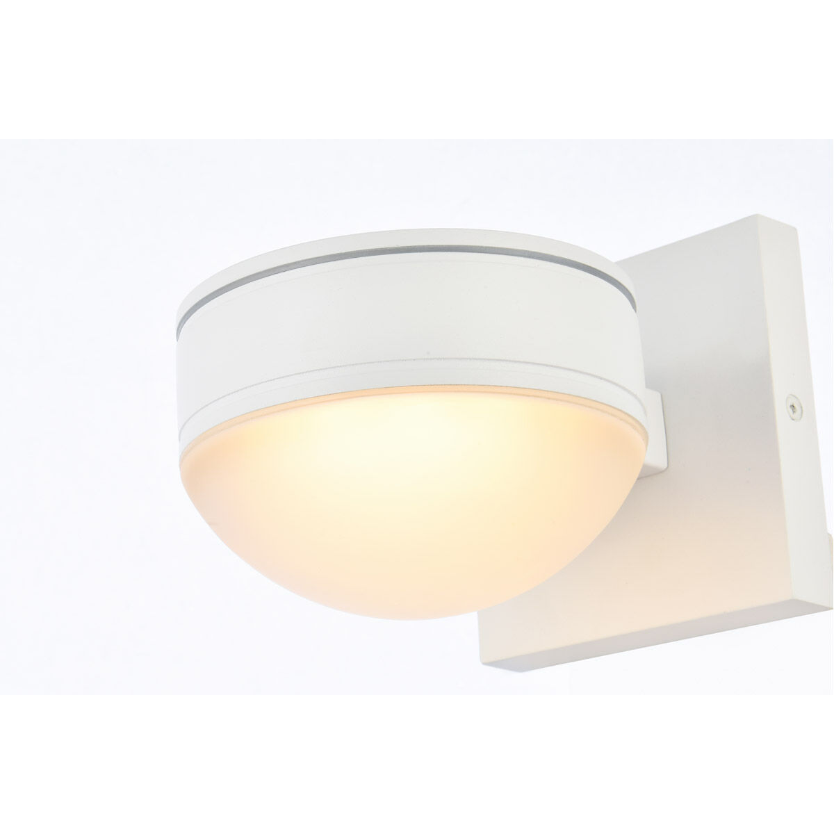 Raine Outdoor Wall Light in White