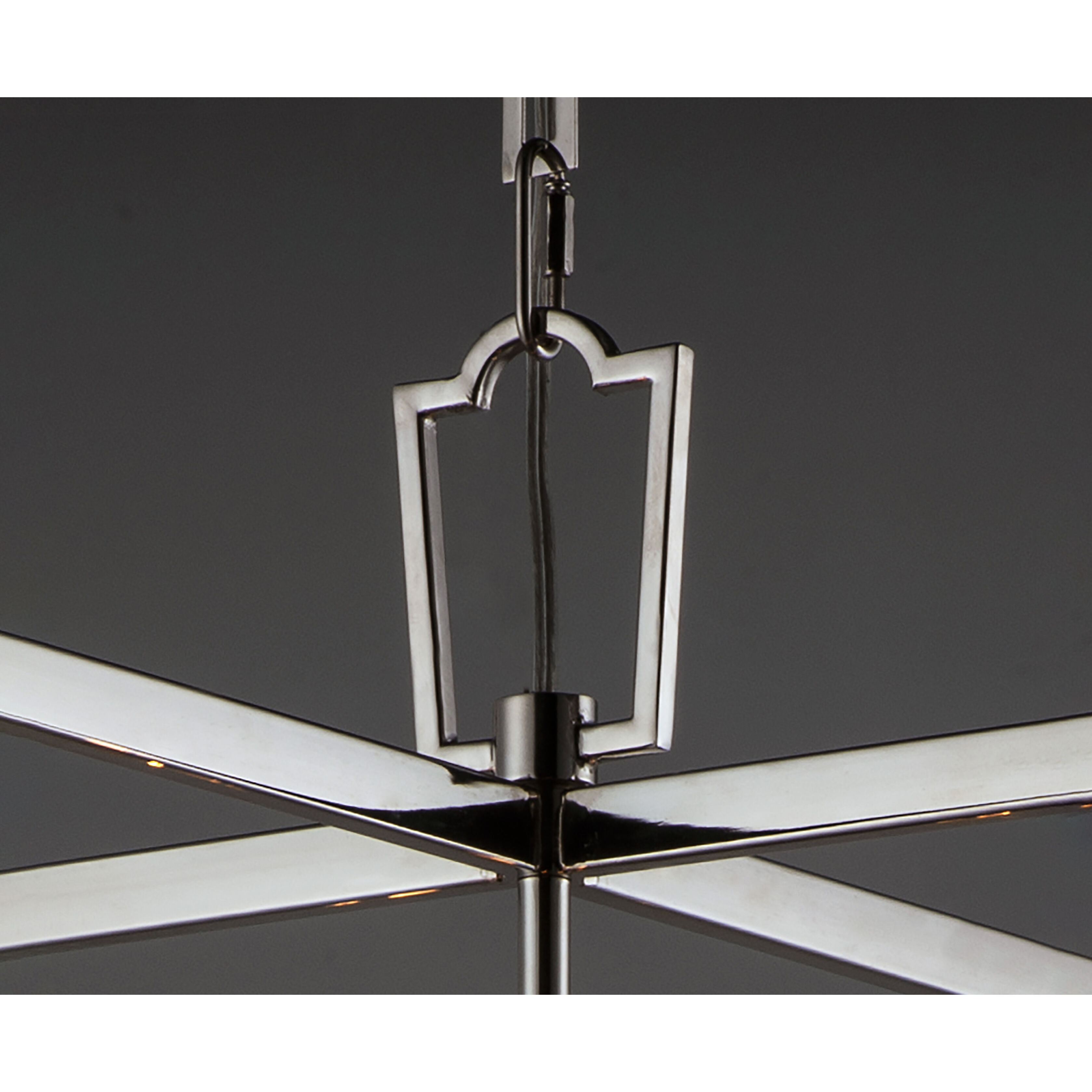 Lucent 8 Light 21 inch Polished Nickel Multi-Light Pendant Ceiling Light